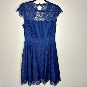 Mira Lace Dress - Navy - Kensie - Size 6